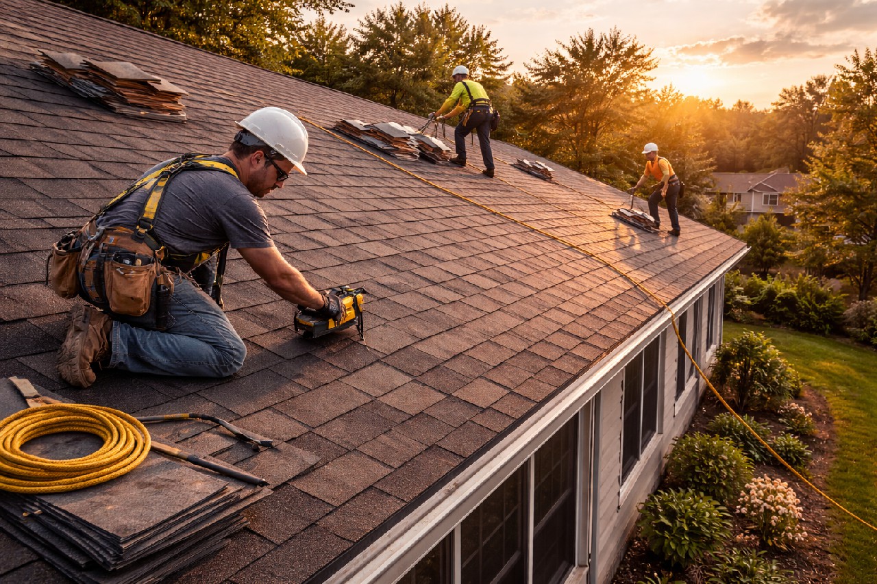 Asphalt Shingle Roof Installation service photo
