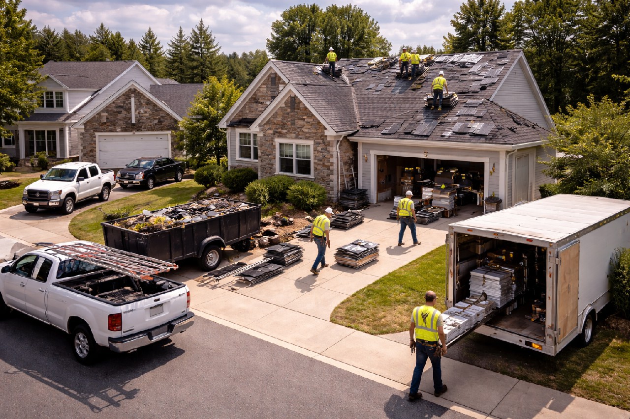 Composite Roof Installation: Arlington's Future-Proof Pick